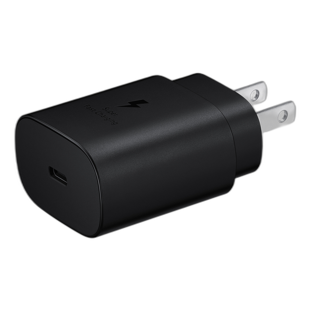 Samsung 25W USB-C Fast Charger - Angle View