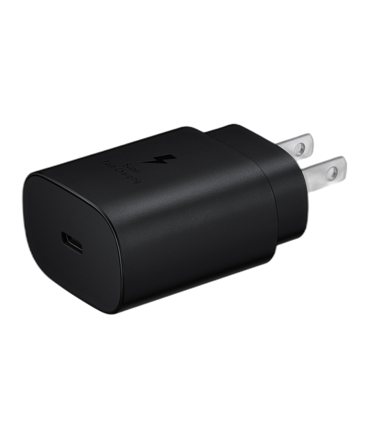 Samsung 25W USB-C Fast Charger Angle