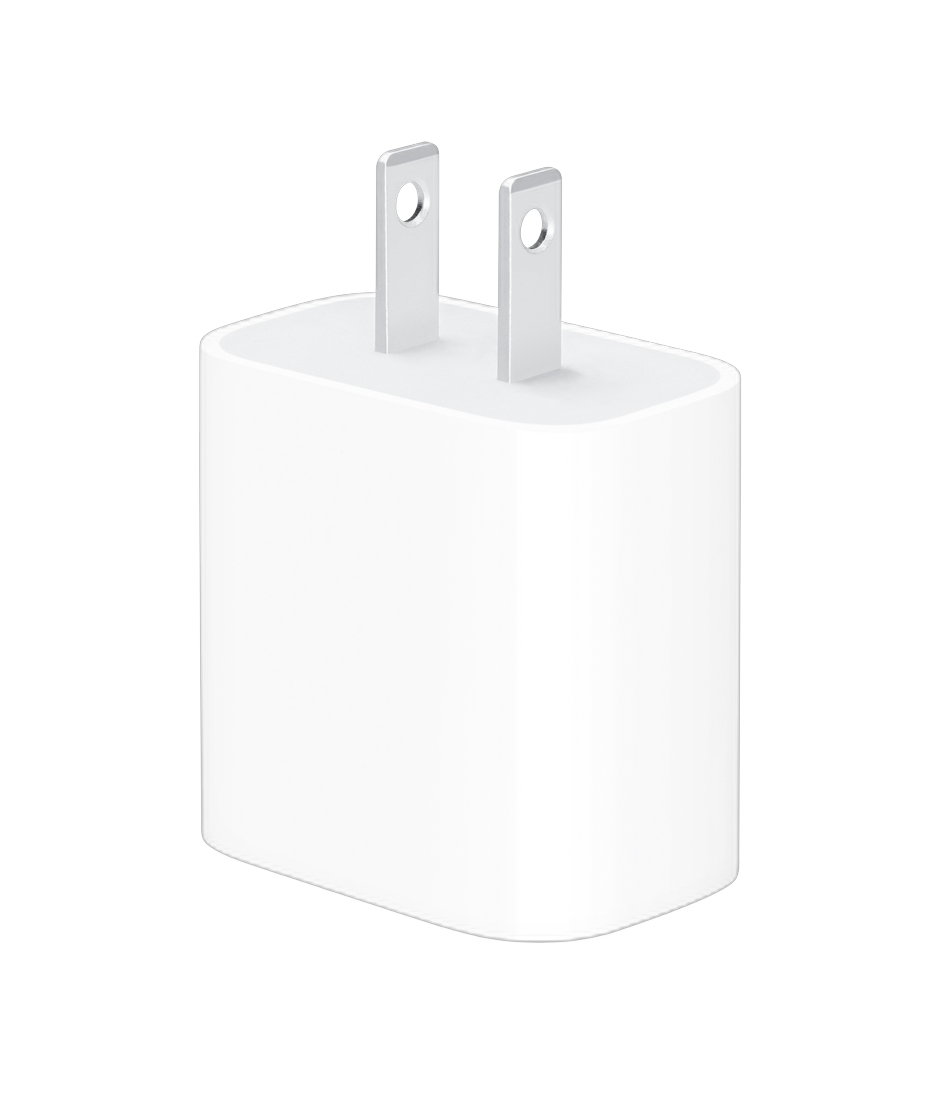 iPhone Essentials Bundle - Apple 20W USB-C Power Adapter
