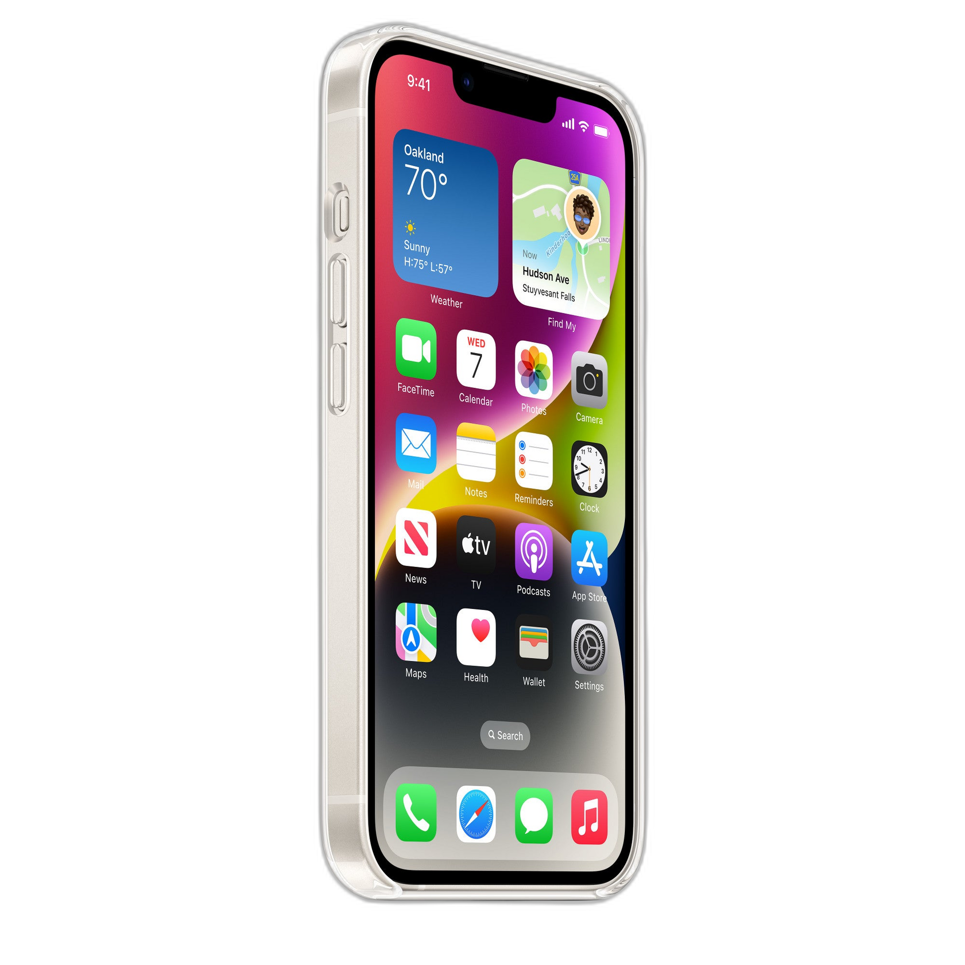 Clear Case with MagSafe - Iphone 14 Angle 2