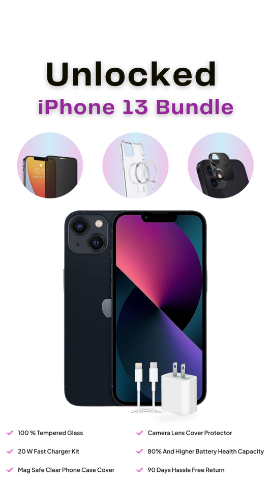 Refurbished iPhone 13 Bundle — Spring Sale