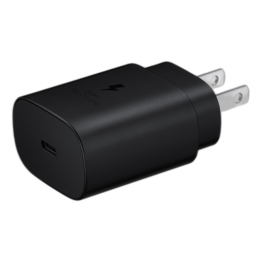 Samsung 25W USB-C Fast Charger - Angle View