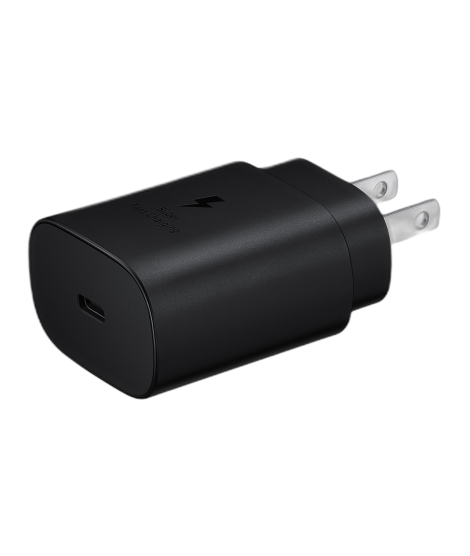 Samsung 25W USB-C Fast Charger Angle